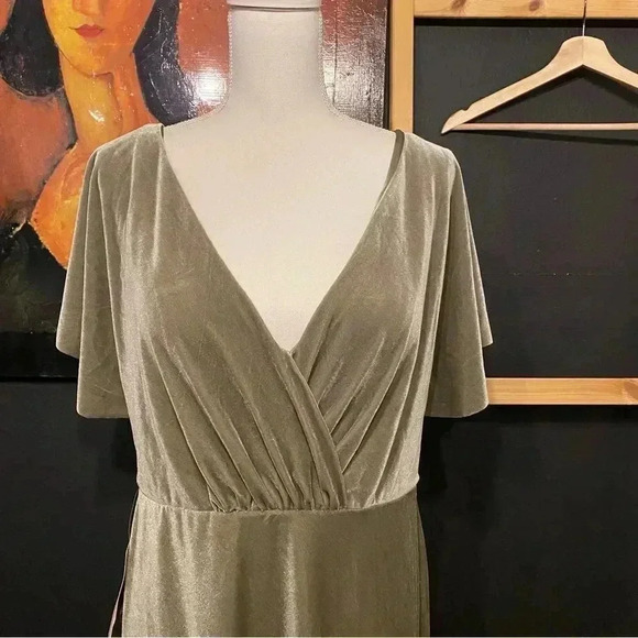 BHLDN Anthropologie New Jenny Yoo Ellis Gown Maxi Dress Bridesmaid Formal - Picture 6 of 15